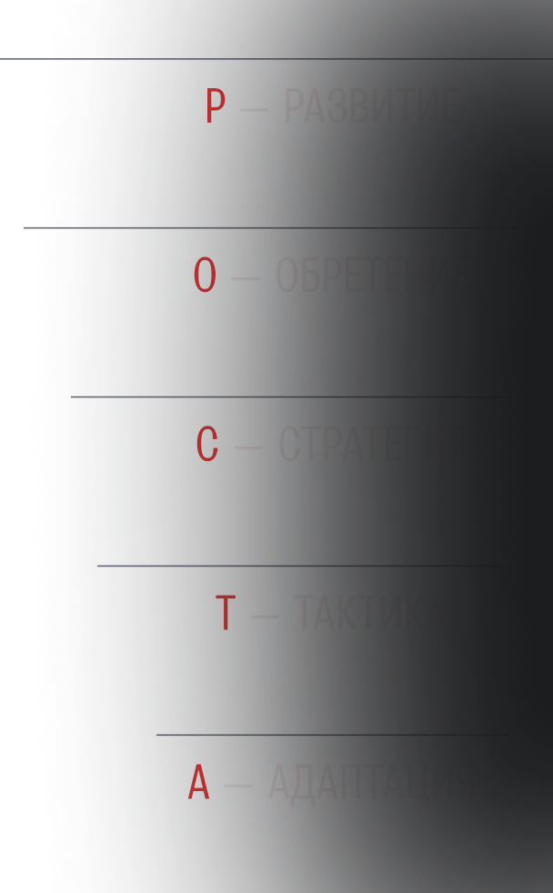 Матрица Р.О.С.Т.А.: Развитие, Обретение, Стратегия, Тактика, Адаптация